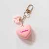 Lip Balm Heart Keychain/Bag Charm