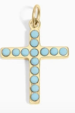 Turquoise Stone Cross