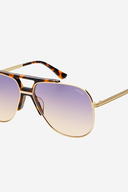 Logan ( NEW ) Acetate Aviator Unisex Sunglasses