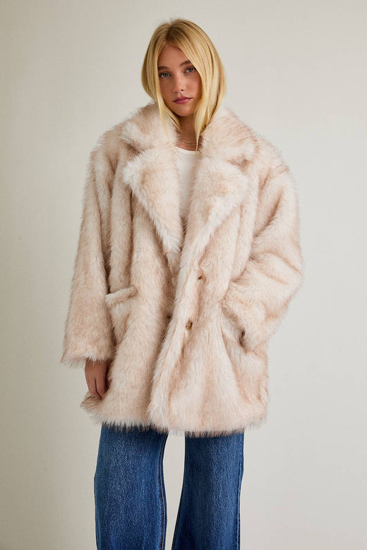 Oversized Faux Fur Coat