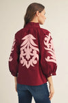 Baroque Applique Top