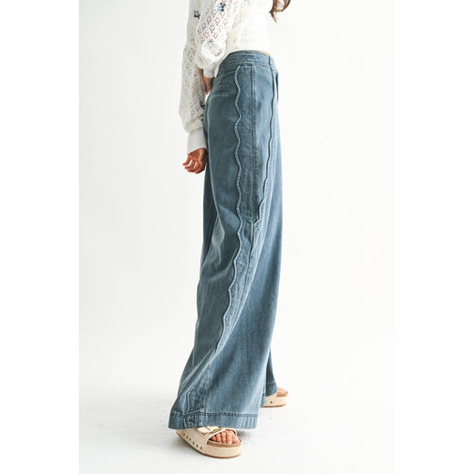 Wide Leg Stretchy Jean