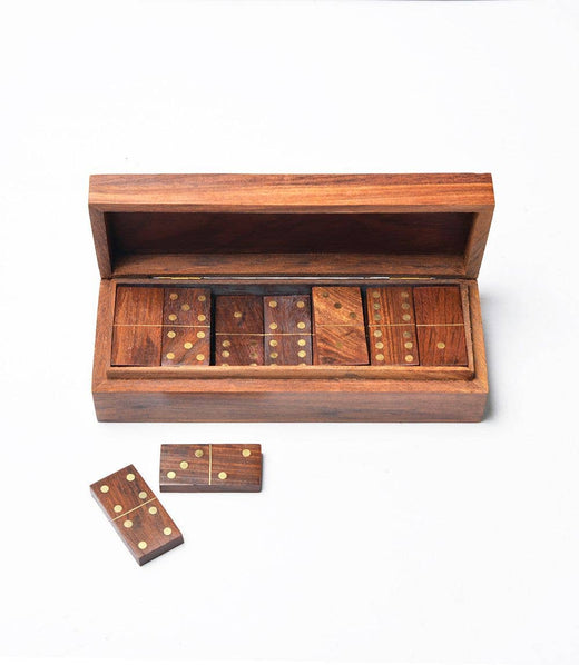 Domino Wooden Game Set