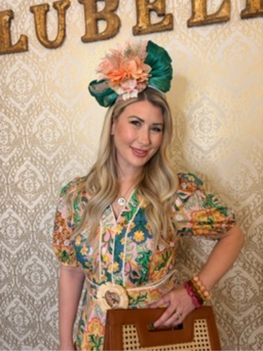 Garden Party Belted Mini Dress
