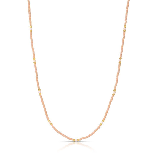 Miyuki Delica Stone Necklace