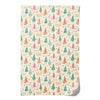 Holly Jolly Trees Wrapping Paper