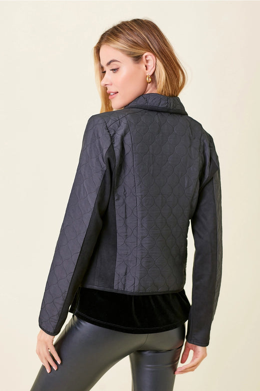 Drape Quilting Jacket