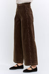 Corduroy Scalloped Trousers