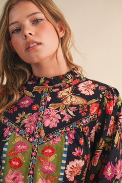 Floral Print Top