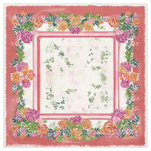 Harriet Always Brags About Her Garden Mahjong Mat
