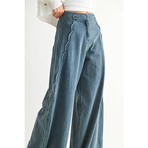 Wide Leg Stretchy Jean