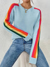 Rainbow Knit Sweater