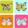 Summerfly Coasters Set of 4