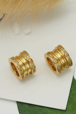 Tube Rhinestone Spacer Beads