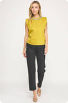 Embellishment Trim Knit Top