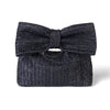 Bow Straw Clutch Handbag