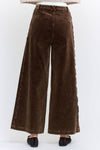 Corduroy Scalloped Trousers