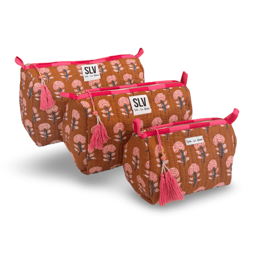 Quilted Cosmetic Pouch