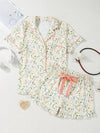 Floral Chic Floral Print Shirt & Shorts Pj Set