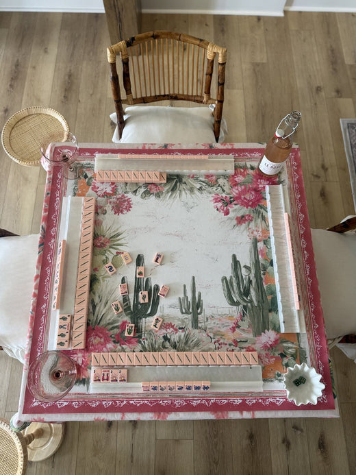 Rochelle Stayed an Extra Week at the Dude Ranch  Mahjong Mat