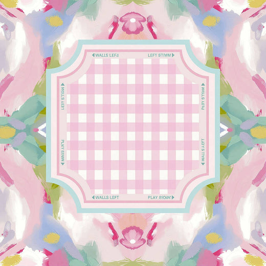 Mahjong Non-Slip Crystal Velvet Table Mat