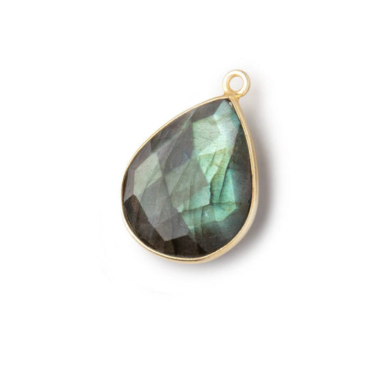 Labradorite Teardrop Charm