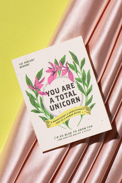Total Unicorn Greeting Card