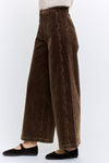 Corduroy Scalloped Trousers