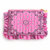 Bandana Ruffle Everything Pouch