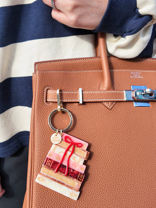 Bookstack Bag Keychain