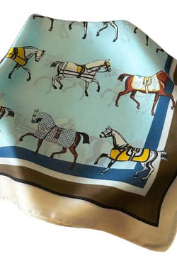 Horses in Blankets Scarf