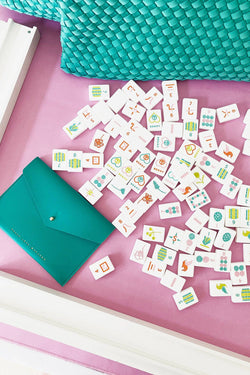 Mahjong Card Clutch