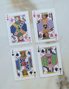 Neon Royals Playing Cards