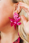 Linny Co Flora Statement Earrings