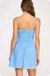Braided Detail Mini Dress