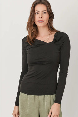 Modal Knotted Neck Top