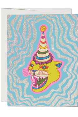 Party Cat Birthday Card