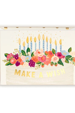 Make A Wish Birthday Card