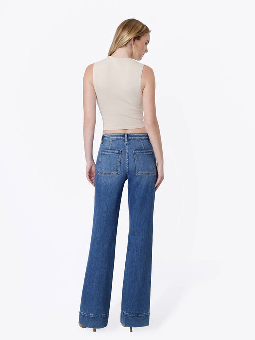 High Rise Vintage Flare Jeans