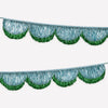 Tinsel Scallop Garland