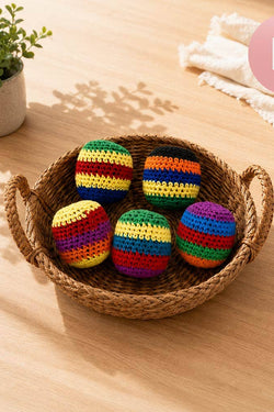 Crochet Hacky Sack Toy Ball