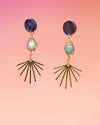 Ofelia Three Tier Dangle Earrings