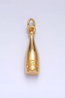 Charm Bar - 24K GF Wine Bottle