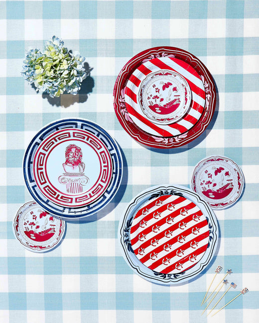 Hors d'oeuvres  China Paper Plates, 8 pack