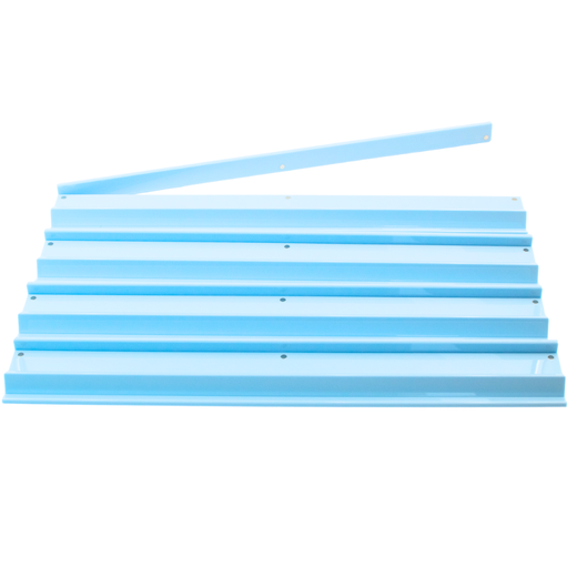 Mahjong Racks, Premium Acrylic  (4 Racks + 4 Pushers)