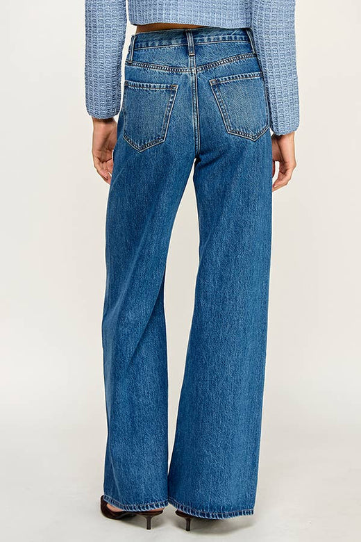High Waist Wide Leg Jeans