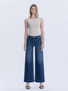 High Rise Wide Trouser Patch Pocket