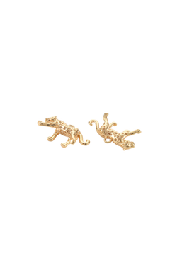 Gold Cheetah Charm