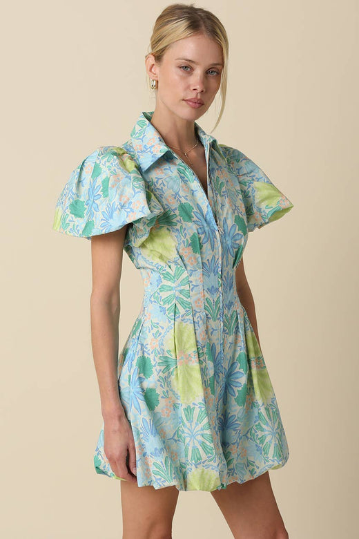 Dylan Puff Mini Dress