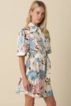 Anika Floral Belt Dress